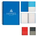 SH6447 Two-Tone Spiral Notebook With Custom Imprint